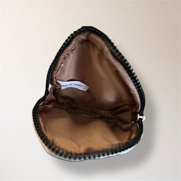 New Nicole Miller New York Bone Monogram Crossbody Bag Coin Purse Minimal Luxe - Picture 10 of 11